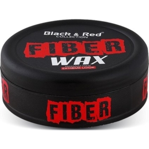 Black Red Fiber Wax