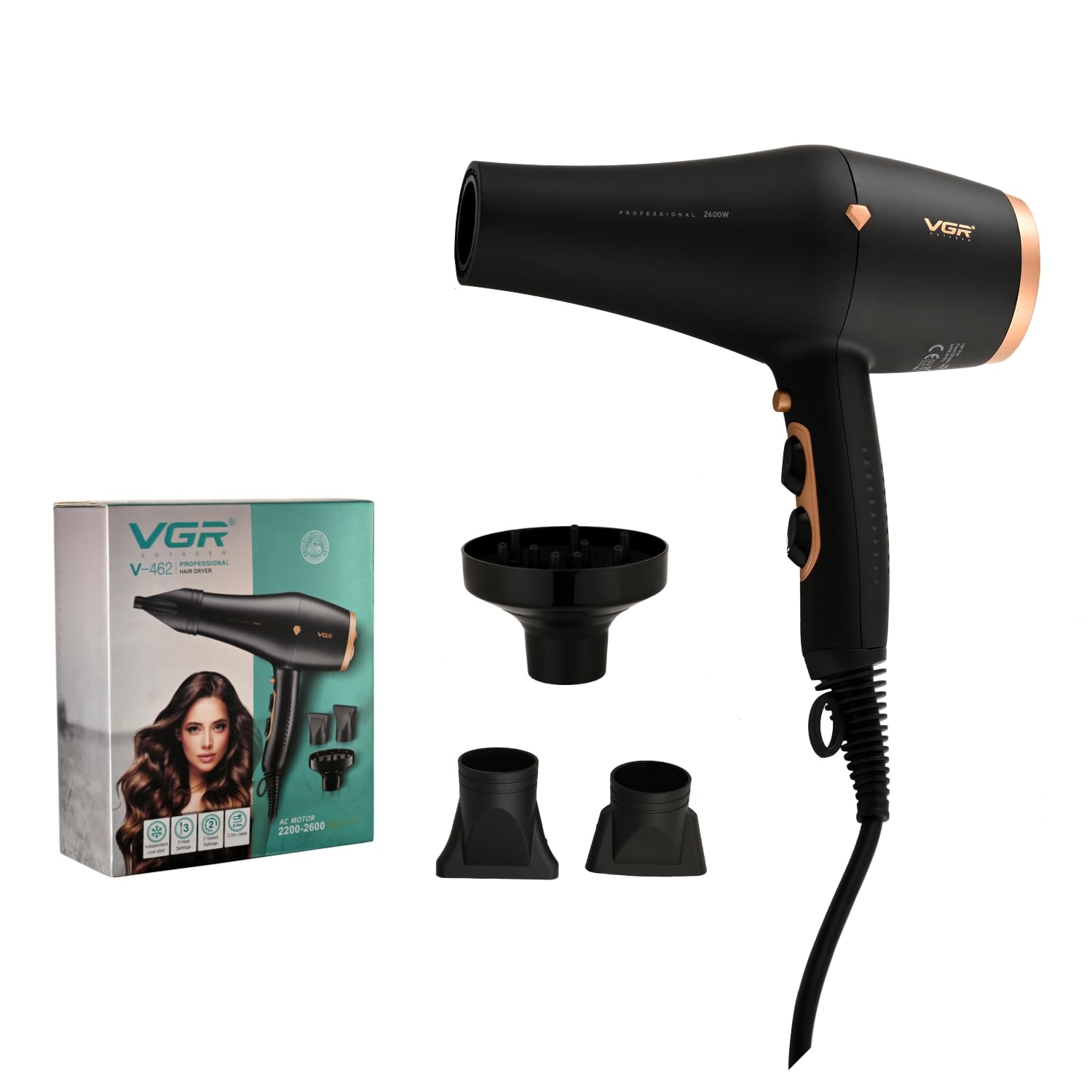 VGR V-462 Професионален фен за коса