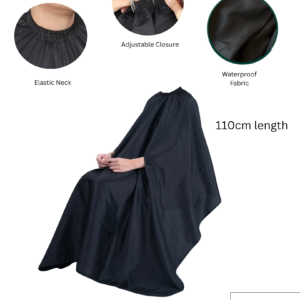 Barber/Hairdresser Hair Cape with open pockets - Waterproof Nylon