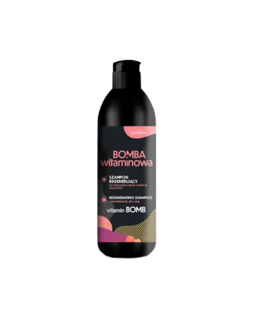 JOANNA Vitamin Bomb Regenerating Shampoo for Damaged Hair 500ml