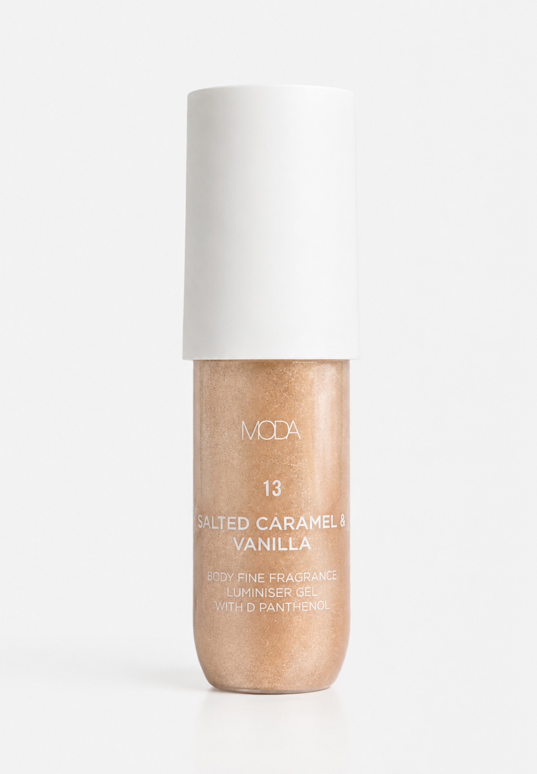 MODA Body Gel with Glitter - Salted Caramel & Vanilla 13